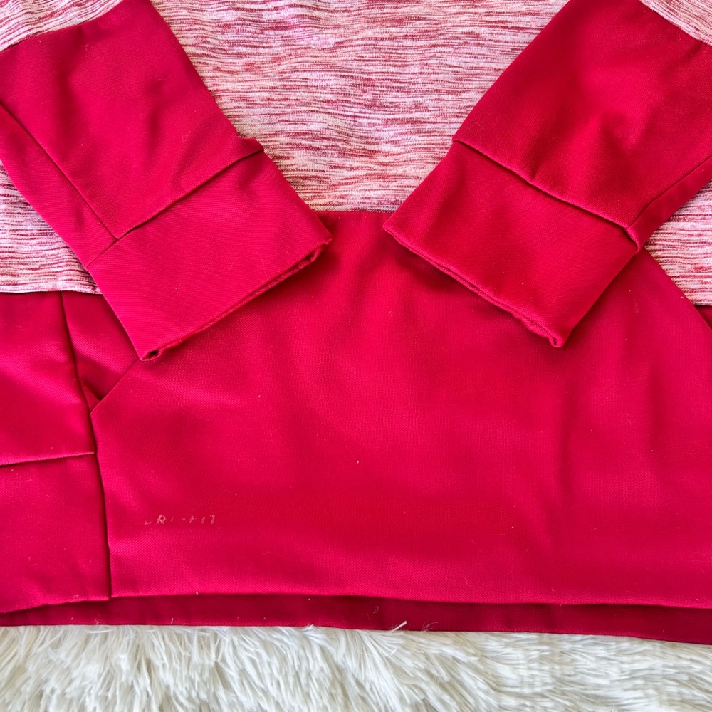 Nike Red and white dri fit Hoodie size XL - Picture 4 of 10